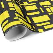 Gele Maze Cadeaupapier (Rol Hoek)