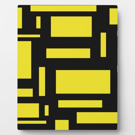 Gele Maze Fotoplaat (Voorkant)