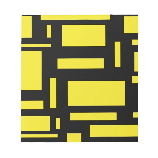 Gele Maze Notitieblok (Voorkant)