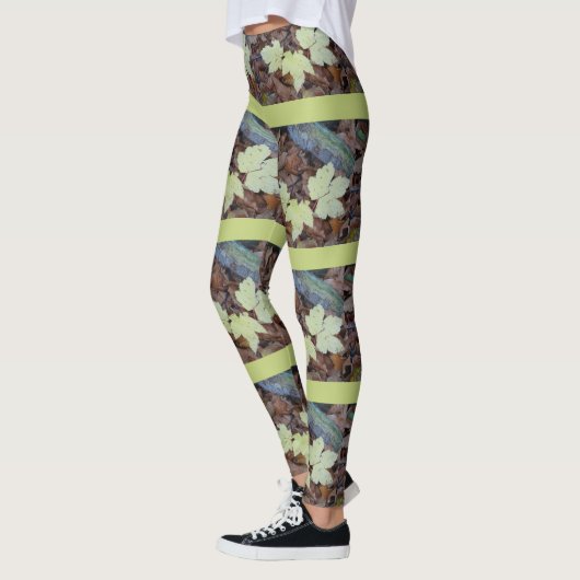 Gele mazelen legen leggings (Links)