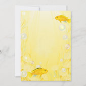 Gele Mbuna Cichlids Aquarium Visuitnodigingen Kaart (Voorkant)