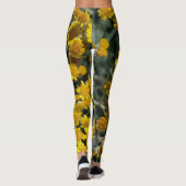 Gele Mess Leggings (Achterkant)