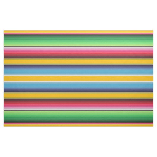 Gele Mexicaanse bandenbandstripes Stof (Yard (91,4 cm))