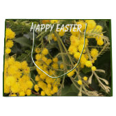 Gele mimosa Grote Pasen Groot Cadeauzakje (Voorkant)
