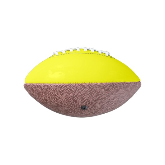 Gele Mini Voetbal American Football (Gedraaid 270)