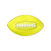 Gele Mini Voetbal American Football (Voorkant)