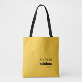 Gele minimale NOUVEAU MINIMO Tote Bag