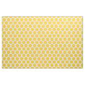Gele Mod Stippen Stof (Fat Quarter)