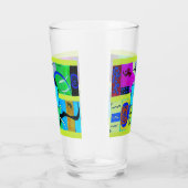 Gele Mode Abstracte inspiratie uit Matisse Glas (Rechts)