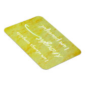 Gele modedraden, magneten (Rechterzijde)