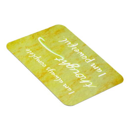 Gele modedraden, magneten (Rechterzijde)