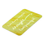 Gele modedraden, magneten (Linkerzijde)