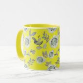 Gele Mok van Floral (Voorkant links)