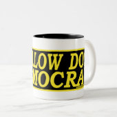 Gele Mok voor democratische honden  (Voorkant rechts)