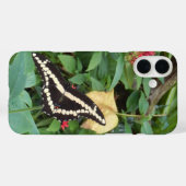 Gele Monarch en bloemen in Florida Case-Mate iPhone Case (Achterkant (horizontaal))