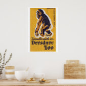 Gele Monkey - Luciferdoosje Print - Esthetische Mu (Keuken)