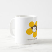 Gele monniksbloem Mok (Voorkant links)
