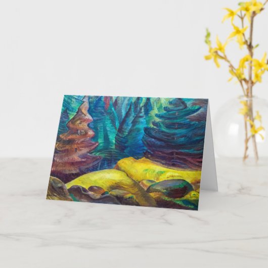 Gele mos | Emily Carr | Kaart (Gele Bloem)