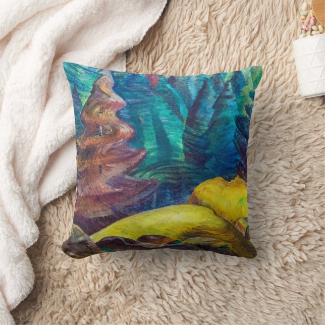 Gele mos | Emily Carr | Kussen (Deken)