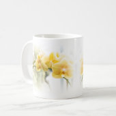 Gele moth Orchid in Sunshine - Mok (Voorkant links)