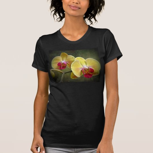 Gele moth Orchids - Phalaenopsis T-shirt (Voorkant)