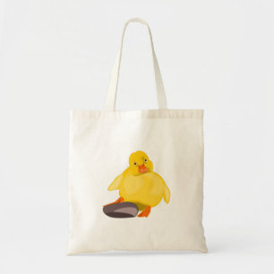 Gele mousserende Canvas tas - Schilderen