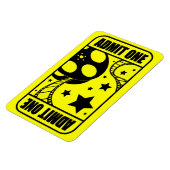 Gele Movie Ticket Flexible Magnet Magneet (Linkerzijde)