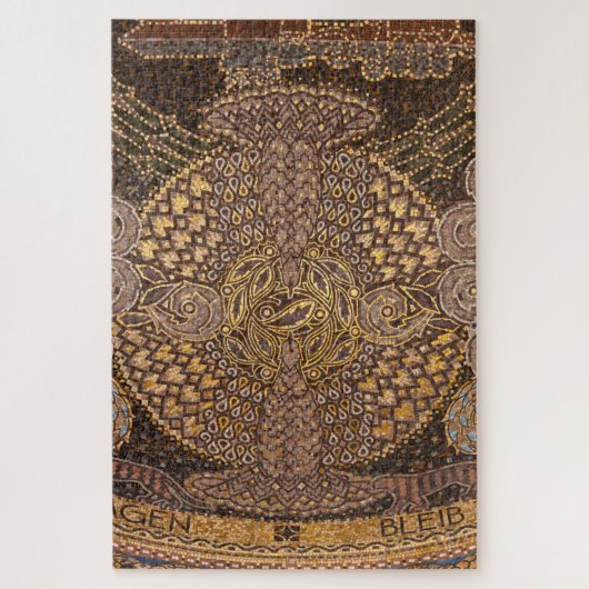 Gele mozaïekdetail, Duitsland Legpuzzel (Verticaal)