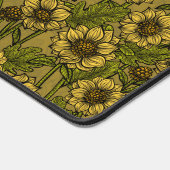 Gele Mums Bureaumat (Hoek)