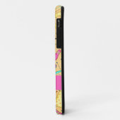 Gele naaigarens Kunstnaam op maat Case-Mate iPhone Case (Achterkant/links)