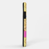 Gele naaigarens Kunstnaam op maat Case-Mate iPhone Case (Achterkant/rechts)