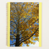 Gele najaarstructuur planner (Voorkant)