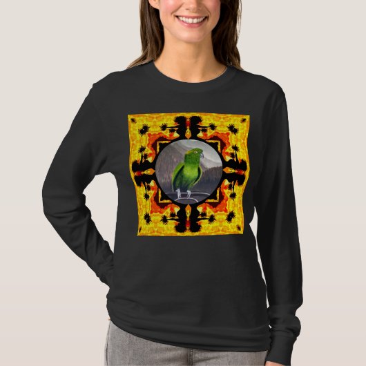 Gele Napse Amazone trots  T-shirt (Voorkant)