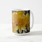 Gele Narcis Bloem Bloemige Kunst Mok Kop (Voorkant rechts)
