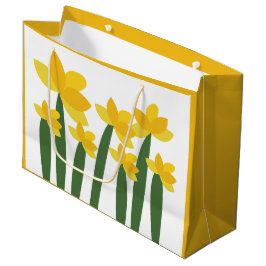 Gele Narcis Bloem Groot Cadeauzakje