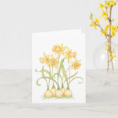 Gele narcis - de Kaart van de Nota (Gele Bloem)