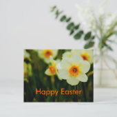 Gele narcissen • Het Briefkaart van Pasen (Staand voorkant)