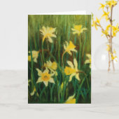 "Gele narcissen " Kaart (Gele Bloem)