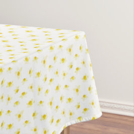Gele narcissen lente modern. tafelkleed