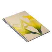Gele narcissen notitieboek (Rechterzijde)