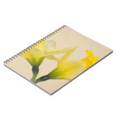 Gele narcissen notitieboek (Linkerzijde)