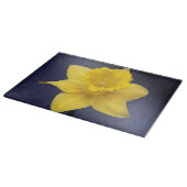 Gele Narcissus Bloemen waterverf Snijplank (Hoek)