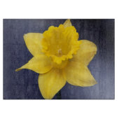 Gele Narcissus Bloemen waterverf Snijplank (Voorkant)