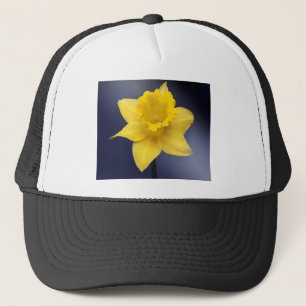 Gele Narcissus Bloemen waterverf Trucker Pet