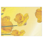 Gele Narcissus Daffodil Tafelkleed (Voorkant (Horizontaal))
