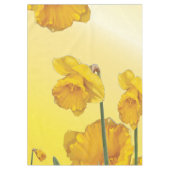 Gele Narcissus Daffodil Tafelkleed (Voorkant)