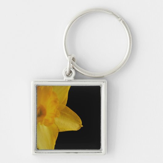 Gele Narcissussleutelhanger Sleutelhanger (Voorkant)