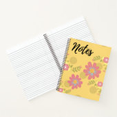 Gele noten notitieboek (Binnen)