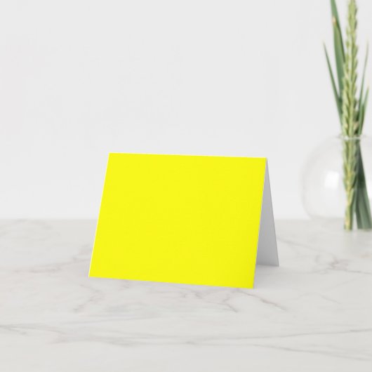Gele Notitiekaart (Voorkant)