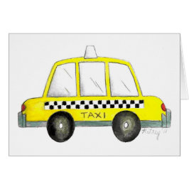 Gele NYC Gecontroleerde Taxi Cab New York City NY